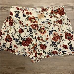 Floral American Eagle shorts
